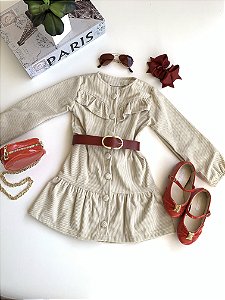 VESTIDO VELUDO