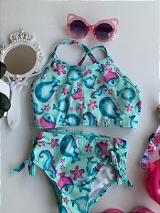 conjunto biquini verde