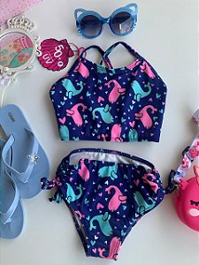 conjunto biquini azul
