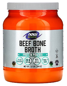 Beef Now S Bone Broth Proteína Colágeno Em Pó 544g Original
