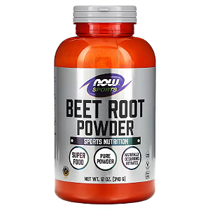 Beet Root Powder Now Sports Beterraba 340g Original