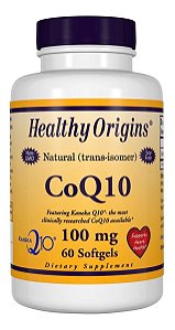 Coenzima Coq10 Healthy Origins 60Softgels Imported Original