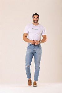 Calça Jeans Masculina Regular - 12477
