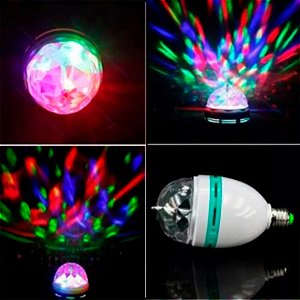 LÂMPADA LED GIRATORIA COLORIDA - ONEX