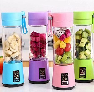 MINI LIQUIDIFICADOR PORTÁTIL - COR VERDE