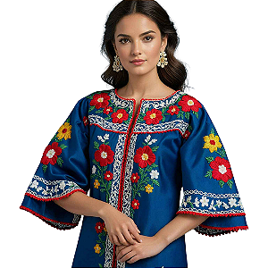 Vestido de Algodão Meu Primeiro Jardim III