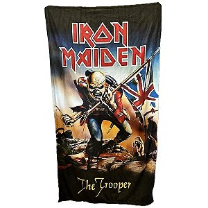 Toalha de Banho Iron Maiden 1,40m x 80cm Estilo Praia