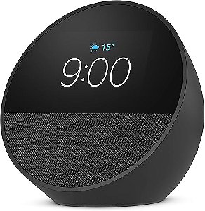 Echo Spot (2024) com Alexa, Despertador Inteligente com Som Vibrante