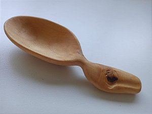 colher "sinuosa" pequeníssima