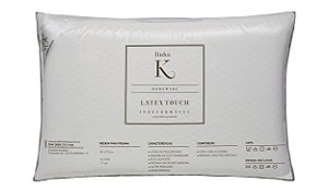 Travesseiros Kacyumara Látex Touch Indeformável Altura 18cm