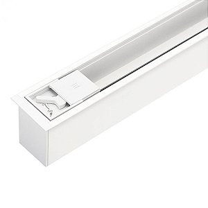 Trilho de Embutir Trace 200cm Branco Stella STL22403BR