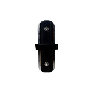 Conector para Trilho de Sobrepor I Alumínio Preto Opus AC-35413