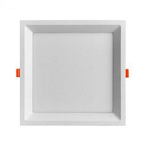 Painel de Embutir LED Recuado Quadrado 22,5x22,5x11,9cm Opus HM-80181