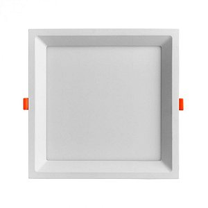 Painel de Embutir LED Recuado Quadrado 22,5x22,5x11,9cm Opus HM-80198