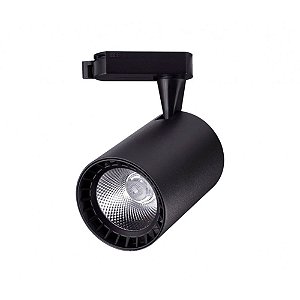 Spot de Trilho LED 4000K 10W 6,9x14,2cm Preto Opus PRO-36830