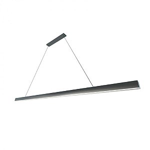 Pendente LED Filet Retangular 106x4x4cm Metal Bella Italia PE9901-110