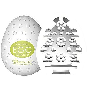 Egg Magical Kiss Ovo Para Masturbação Masculina Tipo Clicker