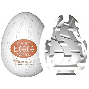 Egg Magical Kiss Ovo Para Masturbação Masculina Tipo Twister