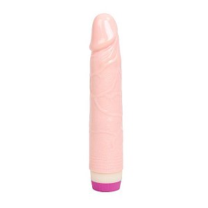 Pênis Realístico Com Vibrador Multivelocidade 20x3,7 cm (31)