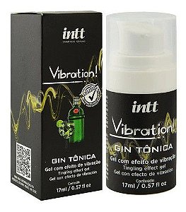 Intt Vibration Gel Excitante Efeit Vibração Sabor Gin Tonica