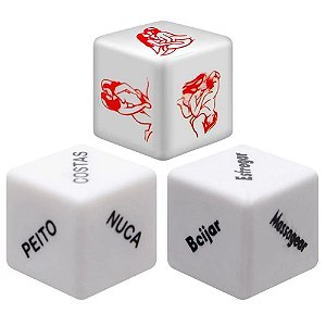 Kit Com 3 Dado Para Elas Posição E Tarefa Dadinho Erótico 504416