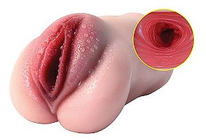 Masturbador Estimulador Masculino Formato Vagina Realista 16
