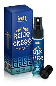 Intt Beijo Grego Vibra E Gela Excitante Anal Com Sabor Menta 15 ML