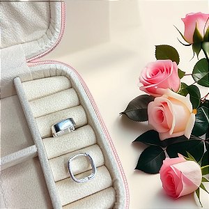 Brinco Argola Quadrada