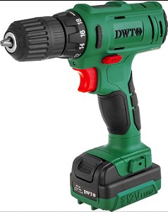 Parafusadeira/furadeira a bateria, 12 V, fonte bivolt automática, PFD 120 DWT