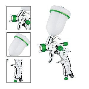 Mini Pistola de Pintura por Gravidade 1,0mm 100ml - POTENTE BRASIL-0141PNWPP602
