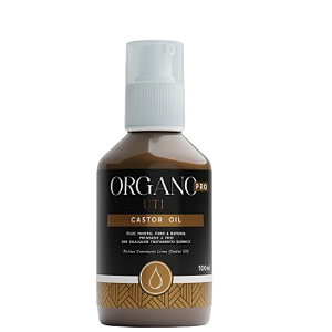 Óleo Vegetal Castor Oil 100ml - Organo Pro Antifrizz