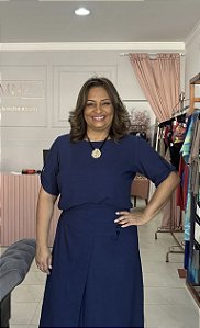 Blusa Botão em Linho