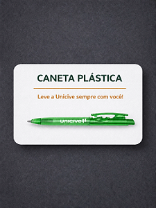 Caneta Plástica (Caixa c/10 unidades)