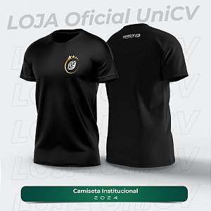 Camiseta UniCV - 5 estrelas pequeno