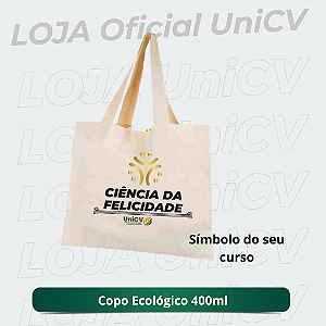 Ecobag em Algodão Cru 40x40 - c/zíper