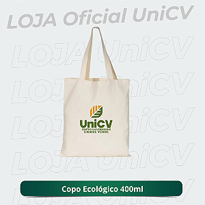 Ecobag em Algodão Cru 30x40 - sem fechamento