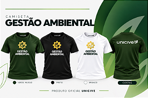 Camiseta Gestão Ambiental