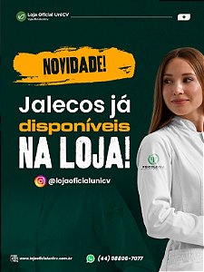 Jaleco Branco manga longa (feminino)