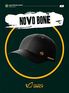 Boné UniCV Preto