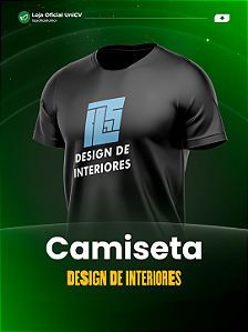 Camiseta Design de Interiores