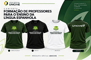 Camiseta Formação de Professores para o Ensino de Língua Espanhola