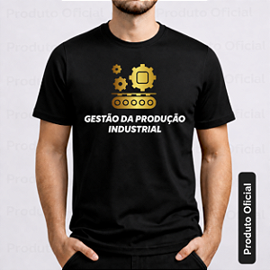 Camiseta Gestão da Produção Industrial