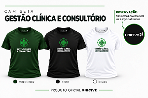 Camiseta Gestão de Clinica e Consultório