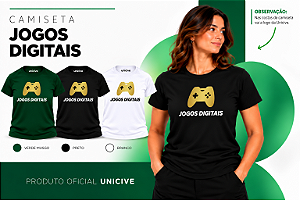 Camiseta Jogos Digitais
