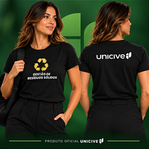 Camiseta Gestão de Resíduos Sólidos