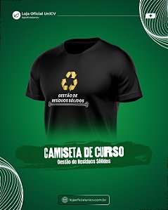 Camiseta Gestão de Resíduos Sólidos