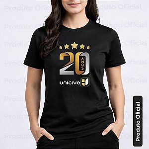 Camiseta 20 anos Unicive