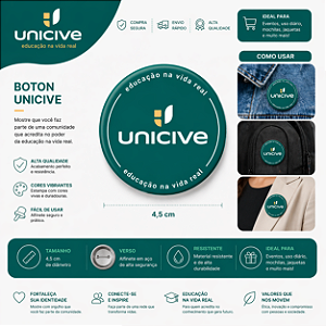 Boton Unicive (caixa c/10 unidades)
