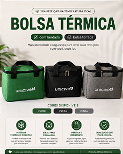 Bolsa Térmica (com bordado)