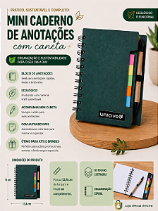 Caderno Anotação c/caneta